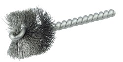 Show details for 1-1/4" Power Tube Brush, .008" Steel Wire Fill, 1" Brush Length Picture of 1-1/4" Power Tube Brush, .008" Steel Wire Fill, 1" Brush Length