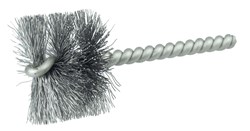 Show details for 1-1/2" Power Tube Brush, .008" Steel Wire Fill, 1" Brush Length Picture of 1-1/2" Power Tube Brush, .008" Steel Wire Fill, 1" Brush Length