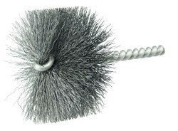 Show details for 2-1/4" Power Tube Brush, .008" Steel Fill, 1" Brush Length Picture of 2-1/4" Power Tube Brush, .008" Steel Fill, 1" Brush Length
