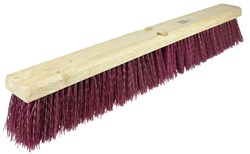 Show details for 36" Garage Brush, Maroon Polypropylene Fill, Includes brace Picture of 36" Garage Brush, Maroon Polypropylene Fill, Includes brace