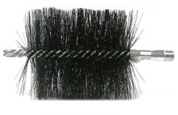 Show details for 4" Double Spiral Flue Brush, .012 Steel Fill Picture of 4" Double Spiral Flue Brush, .012 Steel Fill