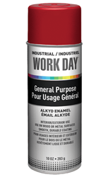 Show details for Paint Aerosol Workday – Red Gloss Picture of Paint Aerosol Workday – Red Gloss