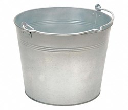 Show details for Bucket Galvanized Quart 12 Picture of Bucket Galvanized Quart 12