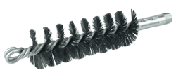 Show details for 1-1/4" Single Spiral Flue Brush, .012 Steel Fill Picture of 1-1/4" Single Spiral Flue Brush, .012 Steel Fill