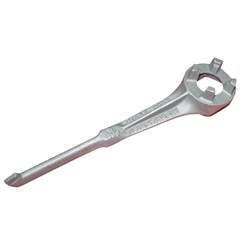 Show details for Drum Opener Bung Wrench Picture of Drum Opener Bung Wrench