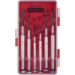 Show details for Screwdriver Set Precision Stanley – 6pc. Assorted Picture of Screwdriver Set Precision Stanley – 6pc. Assorted