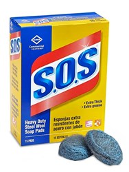 Show details for S.O.S. Scrub Pads – 15pack  Picture of S.O.S. Scrub Pads – 15pack