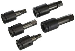 Show details for Socket Hex Set Drive 3/4" Wright - 5pc.  Picture of Socket Hex Set Drive 3/4" Wright - 5pc.