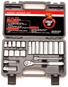Show details for Socket Set w/ Ratchet Drive 3/4" 6 Point Wright – 19pc.  Picture of Socket Set w/ Ratchet Drive 3/4" 6 Point Wright – 19pc.