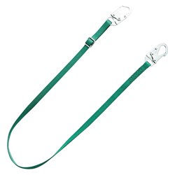 Show details for V-Series Standard Single-Leg Adjustable Restraint Lanyard, 6', 36C Small Snaphooks Picture of V-Series Standard Single-Leg Adjustable Restraint Lanyard, 6', 36C Small Snaphooks