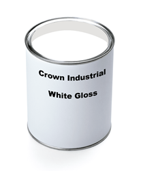 Show details for Paint Gallon Industrial Crown – White Gloss  Picture of Paint Gallon Industrial Crown – White Gloss