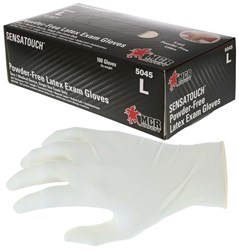 Show details for Disposable Medical Grade Latex Glove 5mil. Non-Powdered Textured – M Picture of Disposable Medical Grade Latex Glove 5mil. Non-Powdered Textured – M