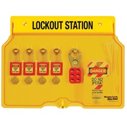 Show details for Lockout Station Master  Picture of Lockout Station Master