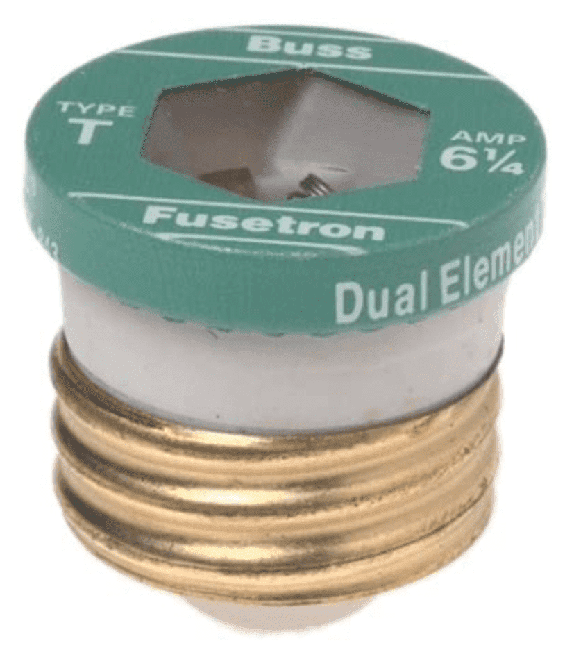 Picture of Bussmann Fusetron T Plug Fuse