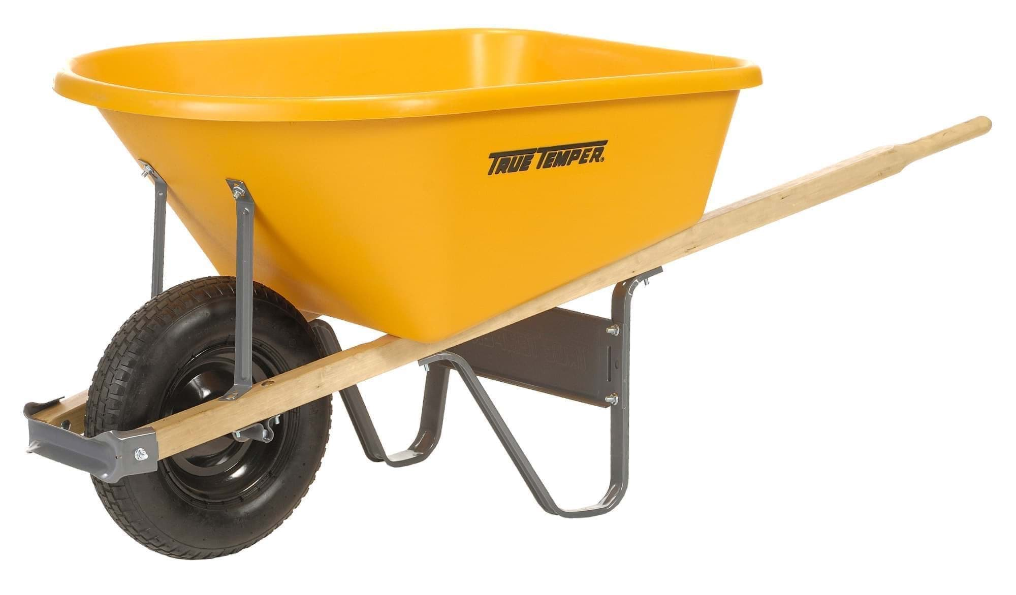 RopeSoapNDope. Wheelbarrow Poly w/ Tire Pneumatic - 6 cu. ft.