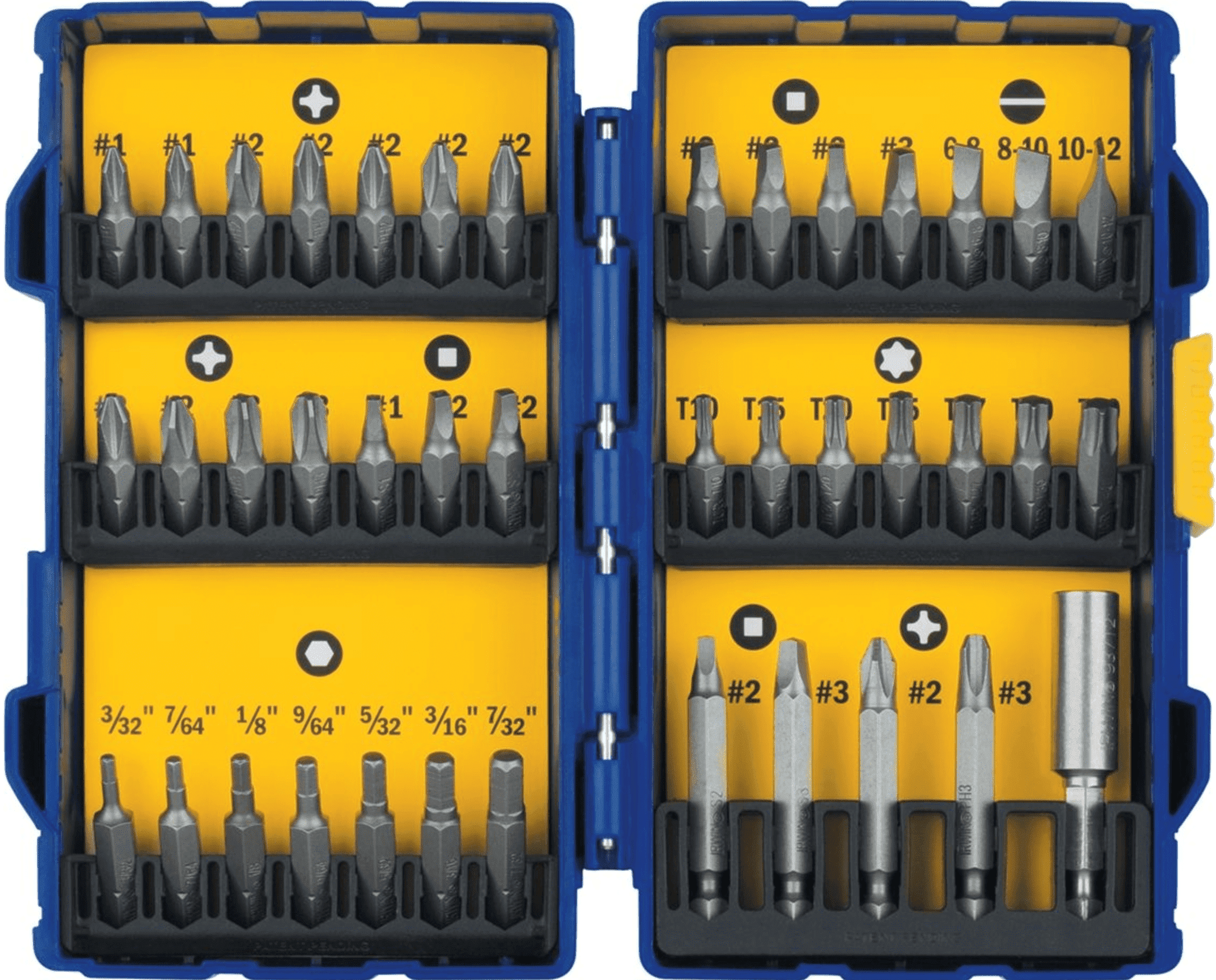 Picture of Drill Bit Driver Screw Set Irwin – 40pc. 