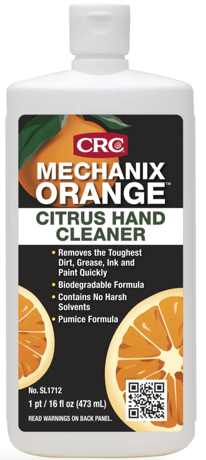 Picture of Mechanix Orange Citrus Lotion Hand Cleaner w/Pumice, 16 Fl Oz