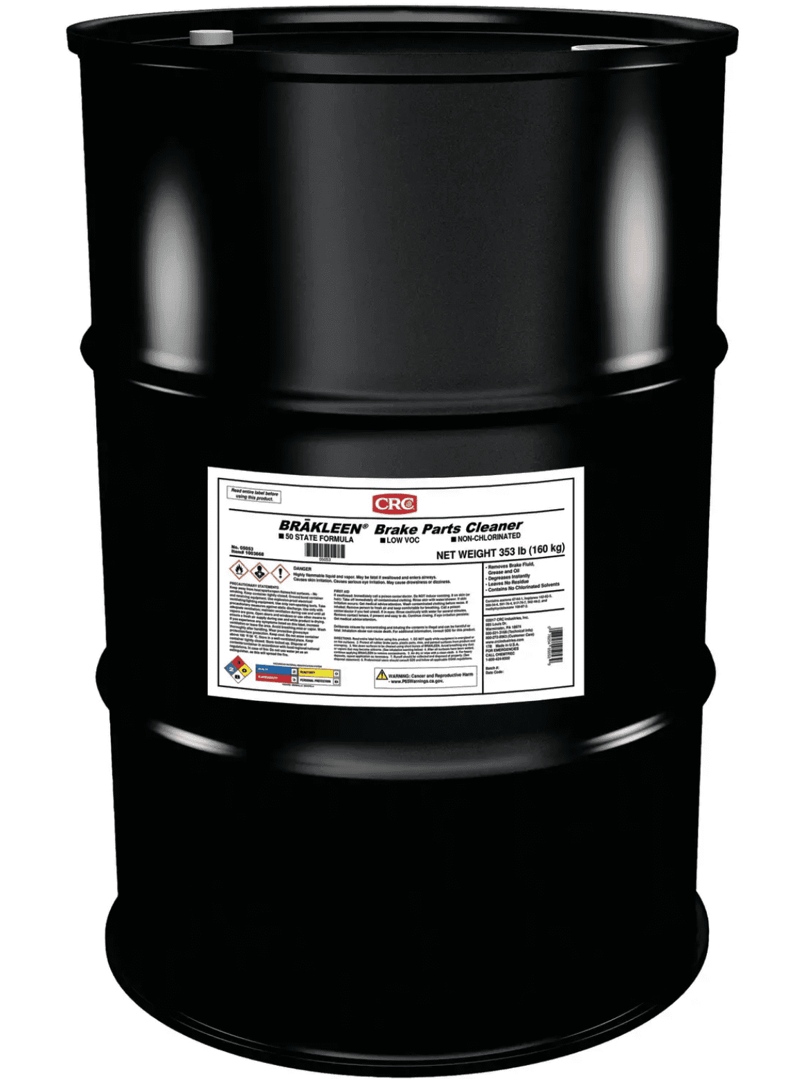 Picture of Brakleen Non-Chlorinated Brake Parts Cleaner - 50 State Formula, 55 Gal