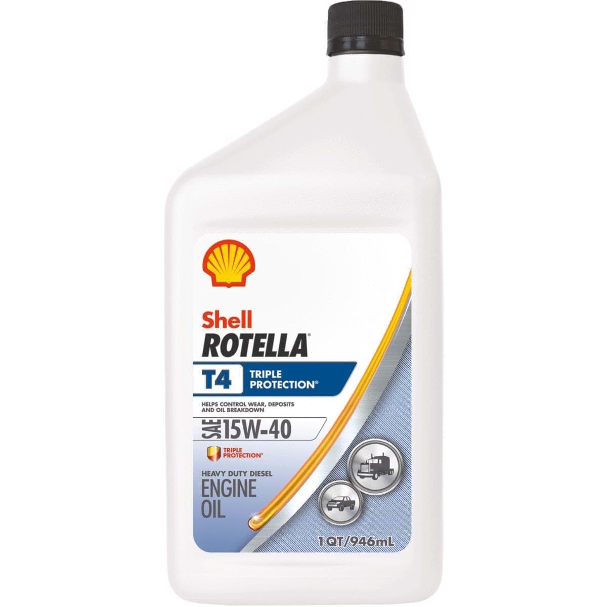 Picture of ROTELLA T4 Triple Protection Motor Oil - 15W-40
