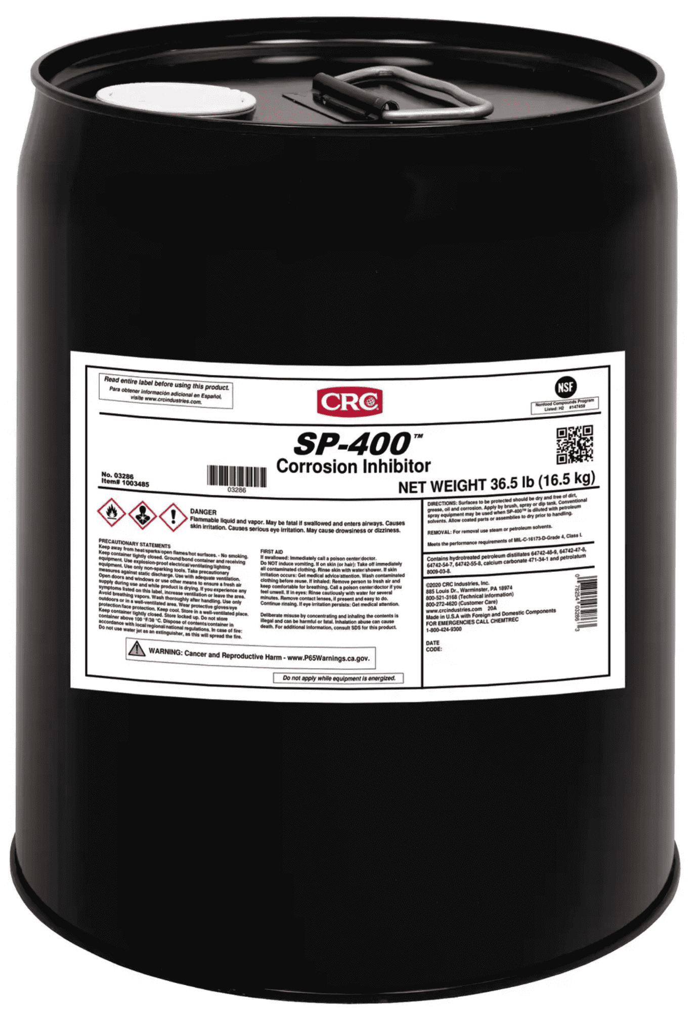 Picture of SP-400 Corrosion Inhibitor, 5 Gal