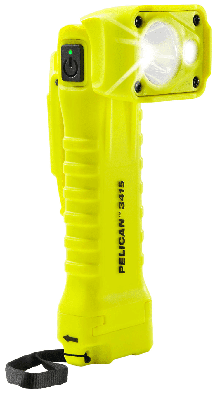Picture of Flashlight Right Angle w/ Magnet Pelican - Yellow