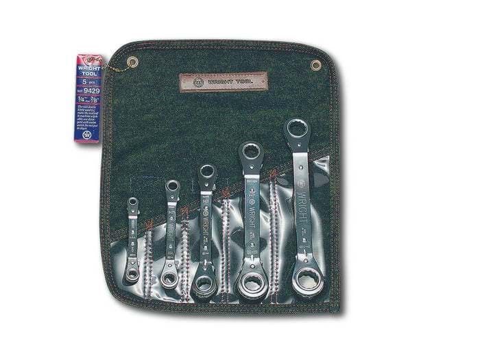 Picture of Ratcheting Wrench Set Wright - 5 pc.