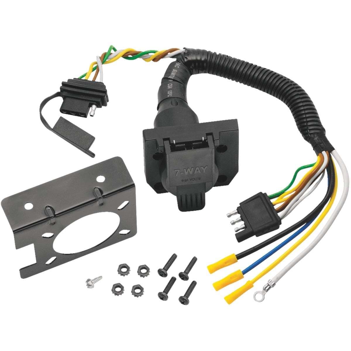 Picture of Reese Towpower 7-Flat & 4-Flat Dual Port Plug-In Adapter