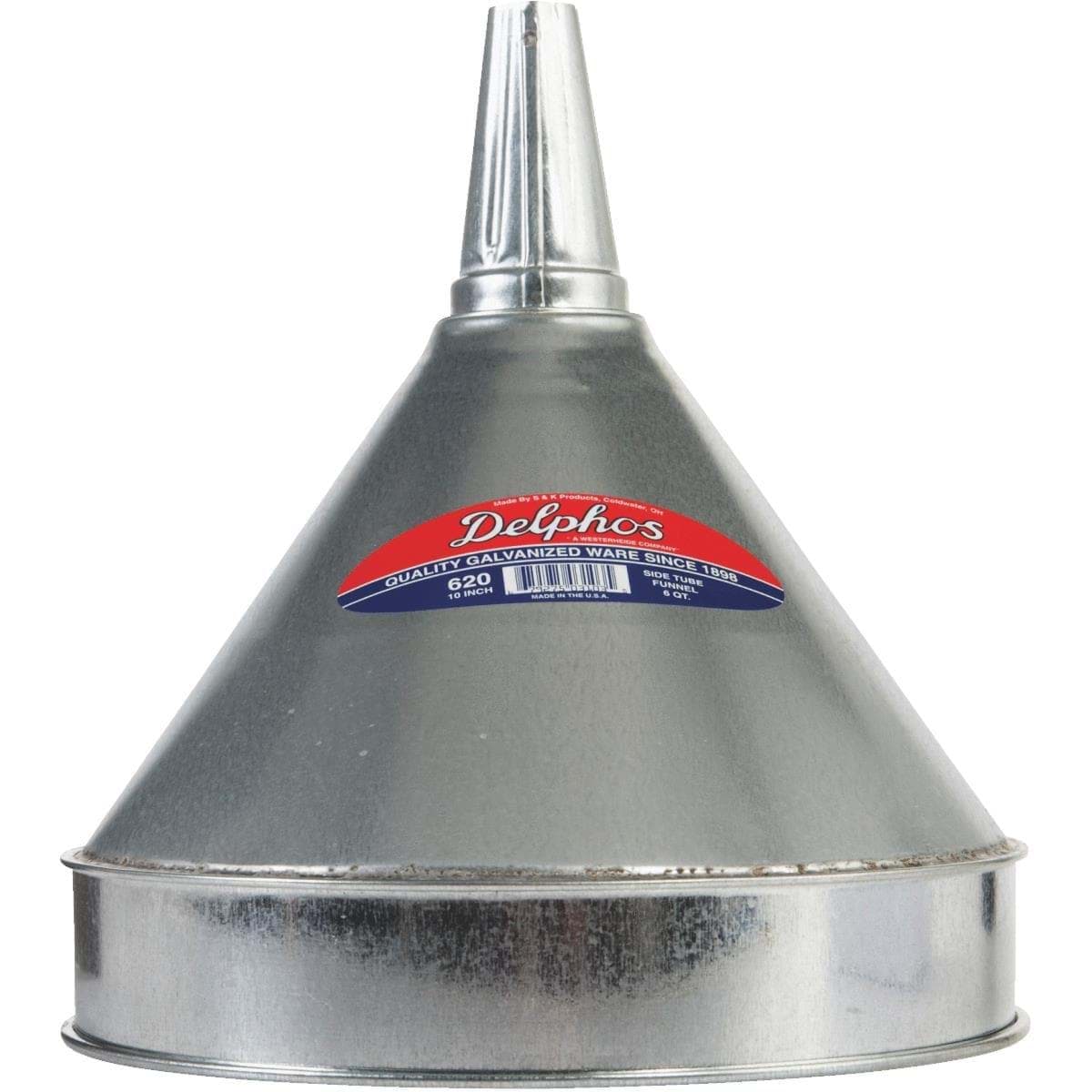Picture of Delphos Heavy-Duty 6 Qt. Galvanized Funnel