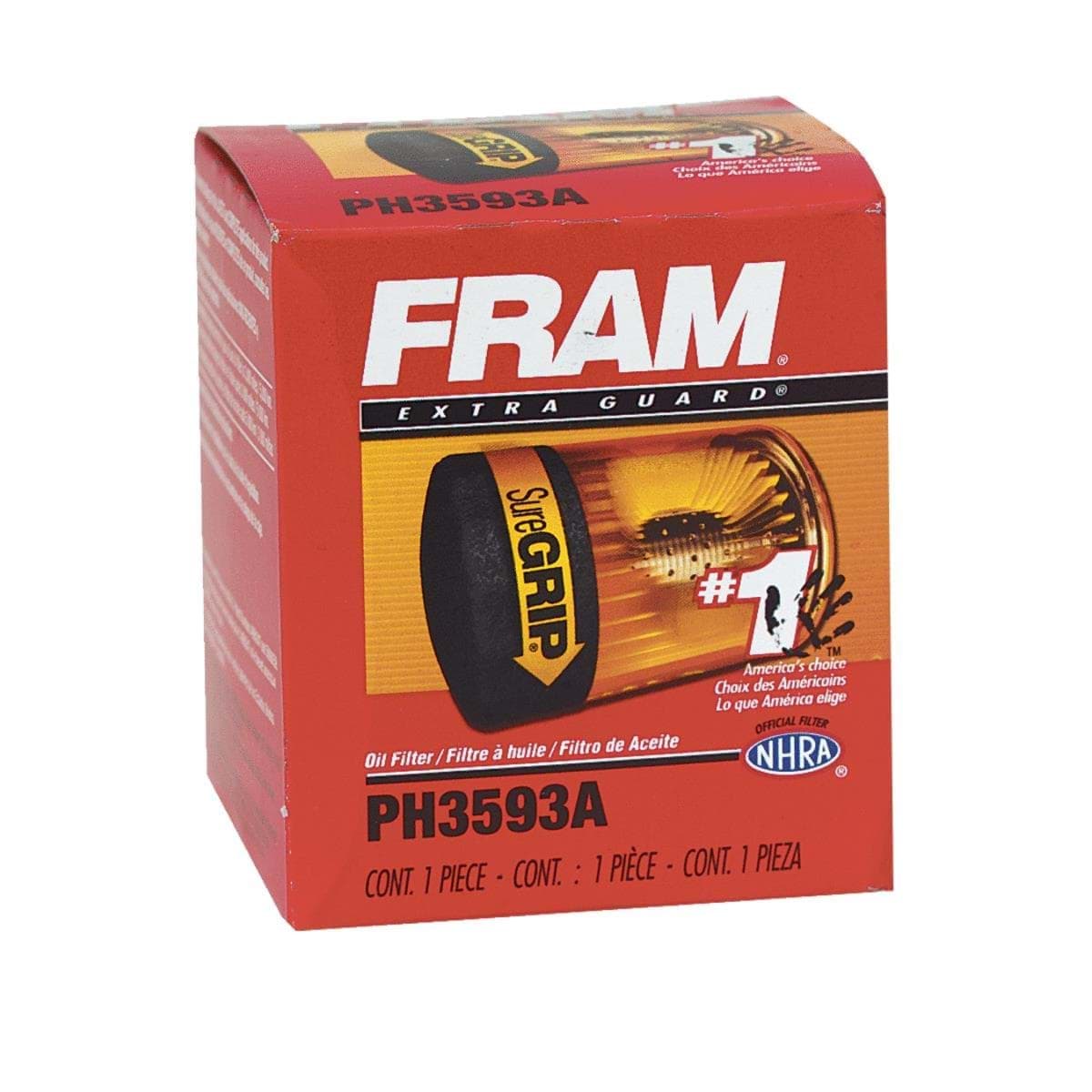 Picture of Fram Extra Guard Spin-On Oil Filter - 20mm x 1.5mm ID Threaded