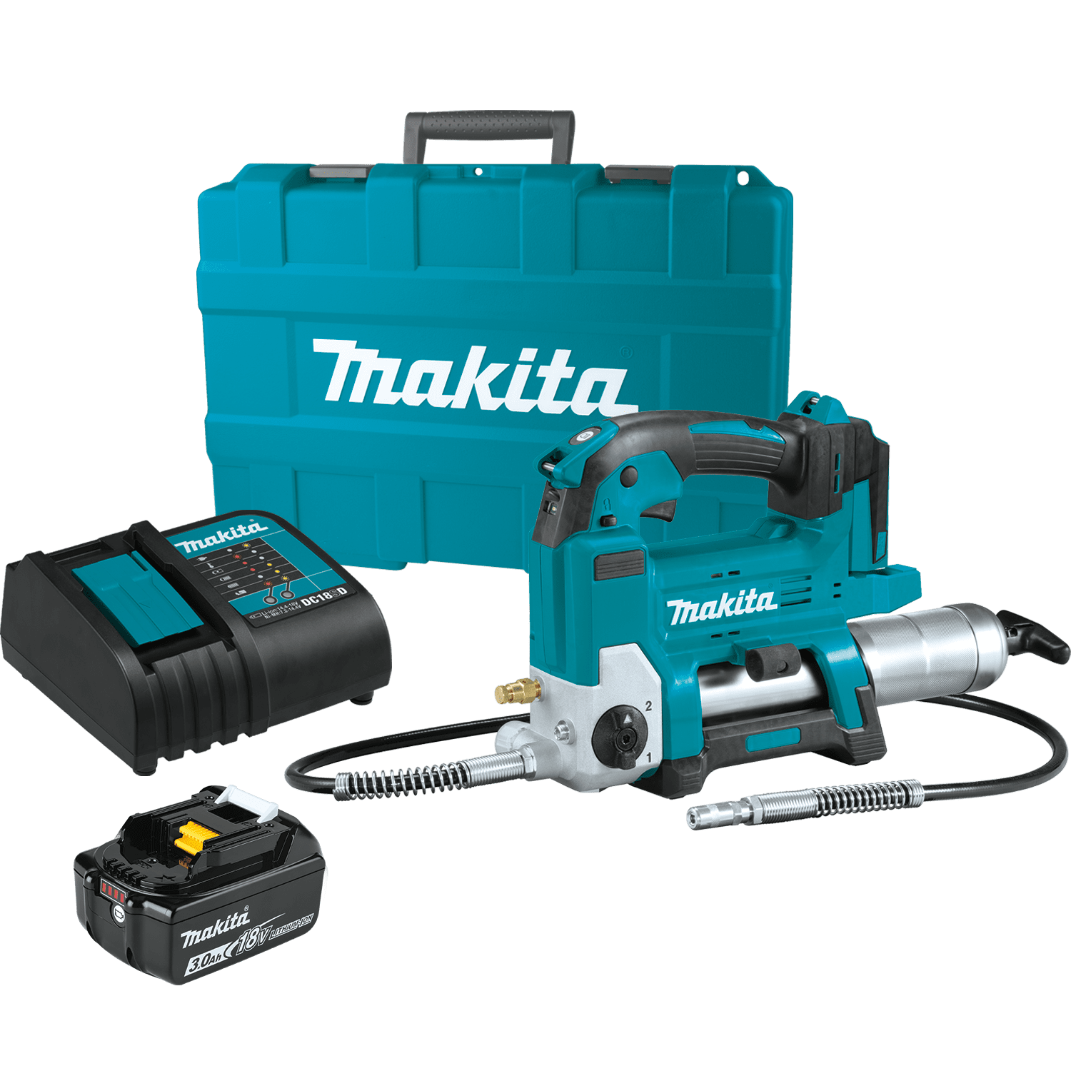 Picture of 18V LXT Lithium-Ion Cordless Grease Gun Kit (3.0Ah)