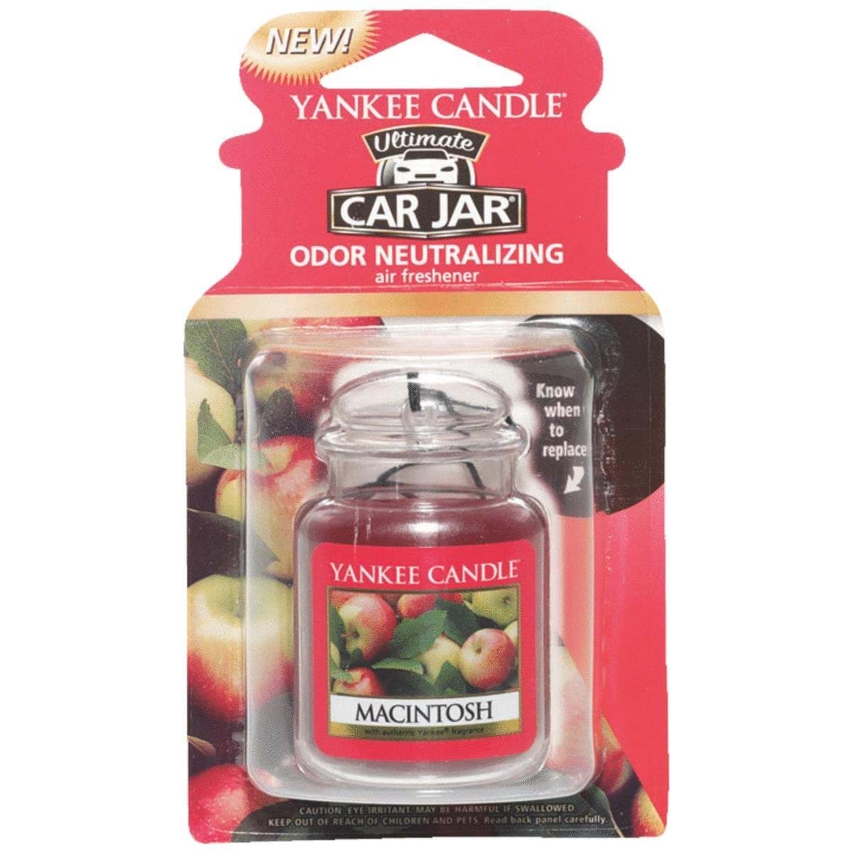 Picture of Yankee Candle Car Jar Ultimate Car Air Freshener - MacIntosh Scent
