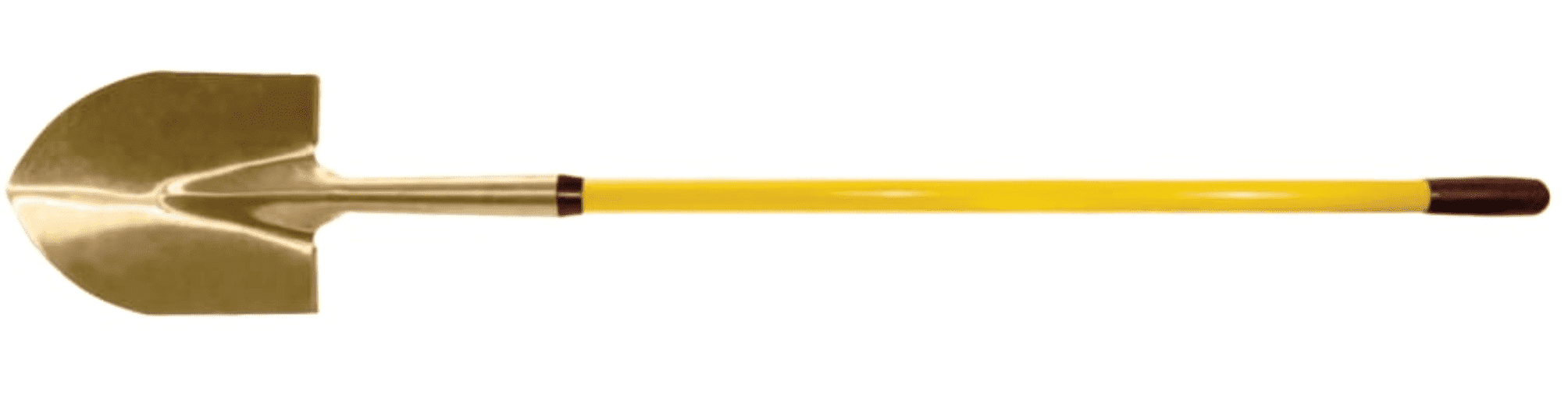 Picture of Shovel Round w/ Handle Fiberglass - Brass Non-Sparking