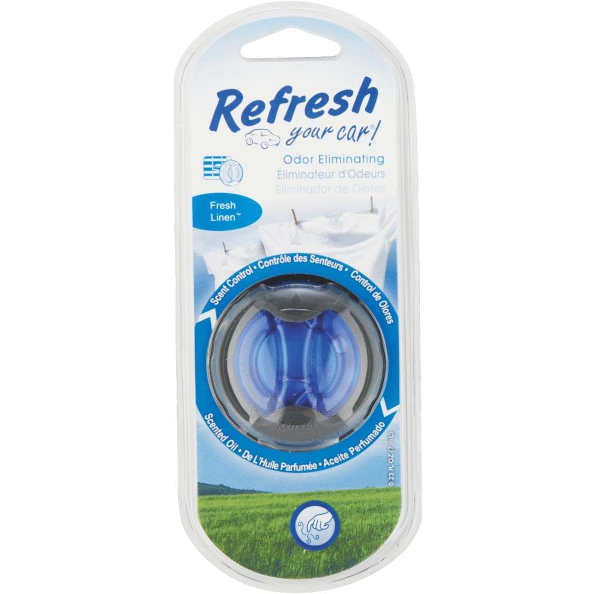 Picture of Refresh Your Car Oil Diffuser Car Air Freshener - Fresh Linen