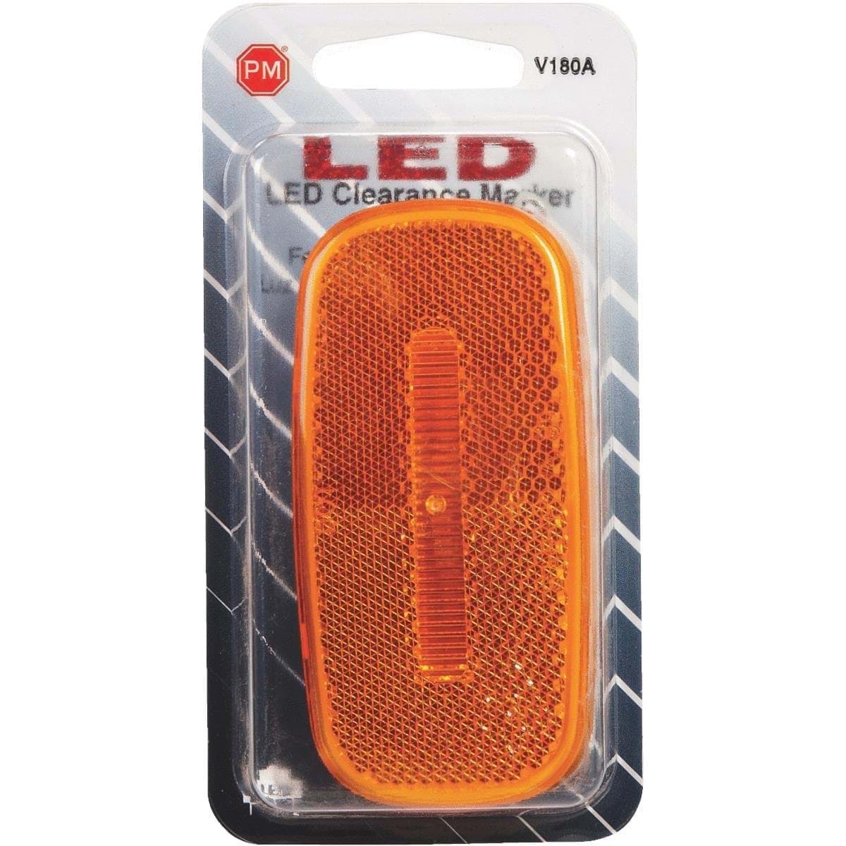 Picture of Peterson Oval LED Side Marker Clearance Light w/Reflex