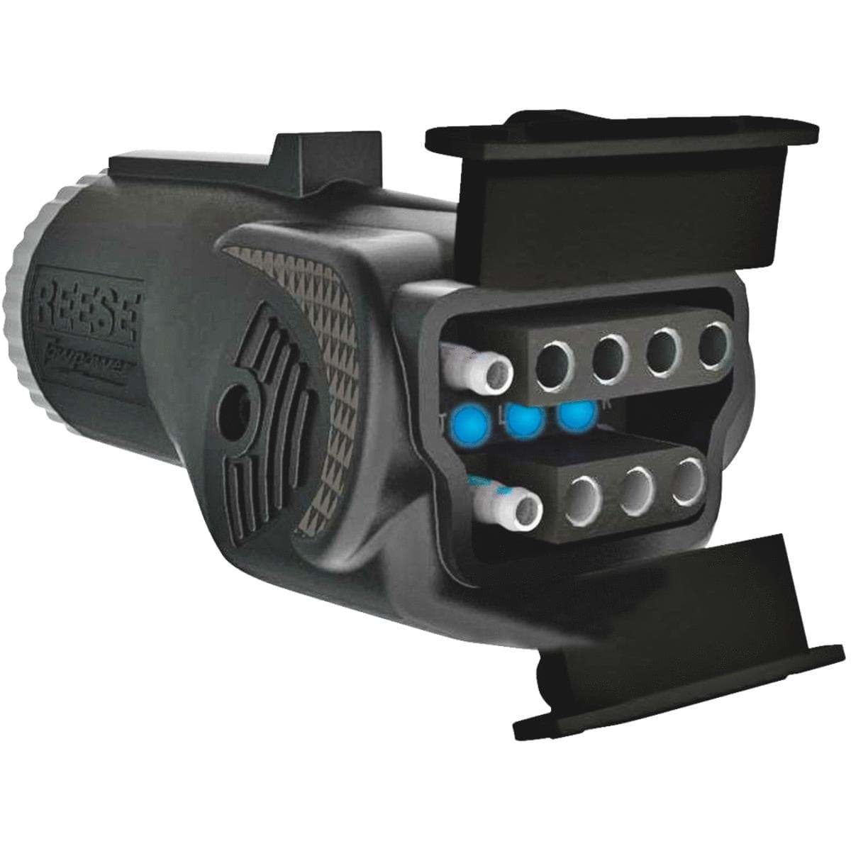 Picture of Reese Towpower Professional 7-Way to 4/5-Flat Plug-In Adapter w/LED Circuit Tester
