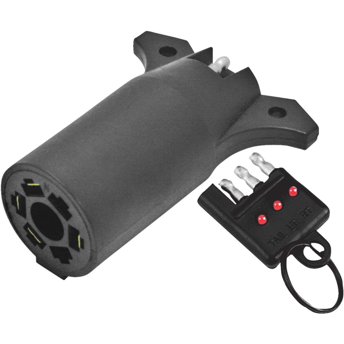Picture of Reese Towpower 7-Blade to 4-Flat Plug-In Adapter with Circuit Tester