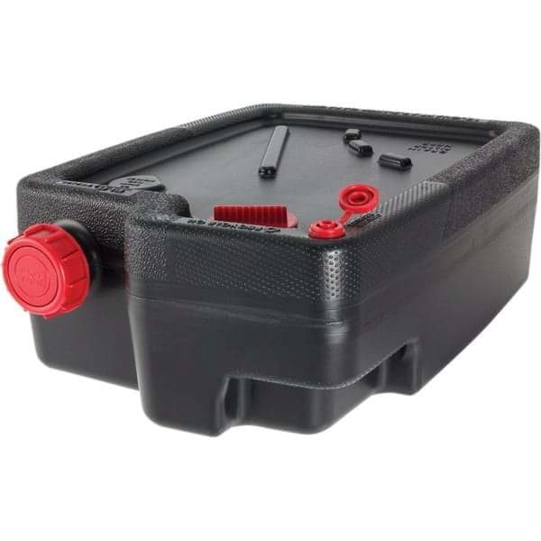 Picture of Hopkins Flotool Super Duty 10 Qt Black Poly Oil Drain Pan