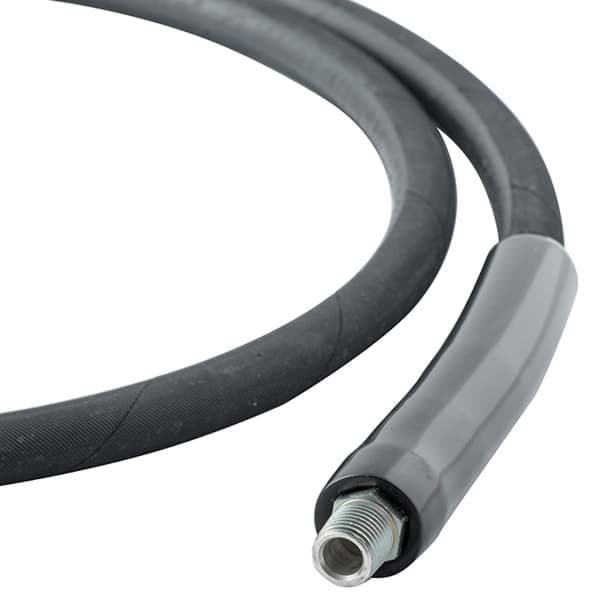 Picture of Hose Hydraulic Rubber 1/4"Id 3 Ft 3/8"-18 NPTF Ends - 10,000 PSI
