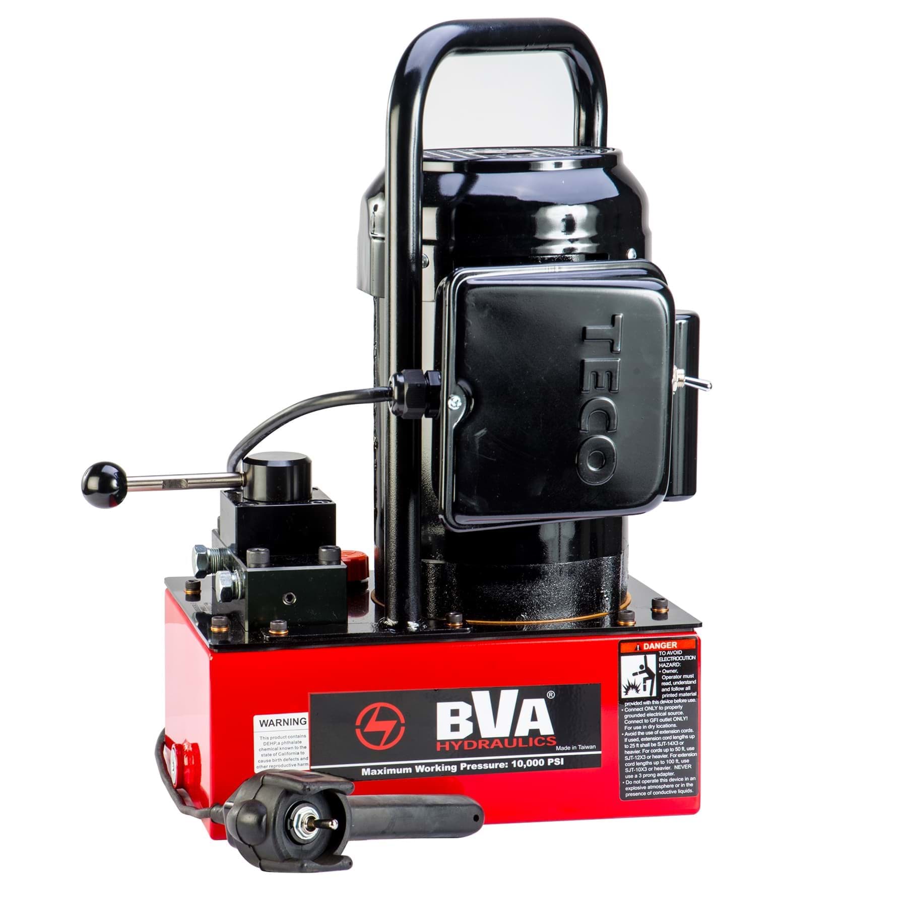Picture of Electric Pump, 1/2 HP, 1 Gallon, 4W/3P Manual Valve, 120V 60 Hz, Nema 5-15P Plug, 10 Ft Pendant