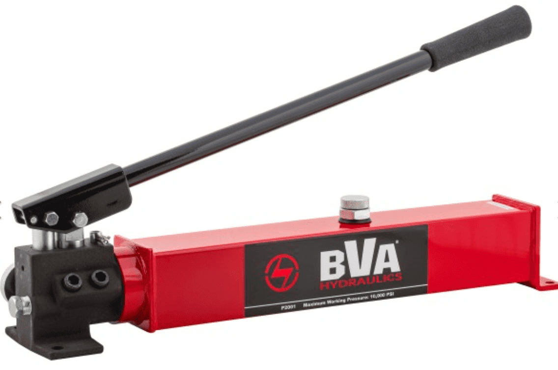 Picture of Hand Pump 2 Speed, Single Acting, 134 Cu.In. Steel 10,000 PSI