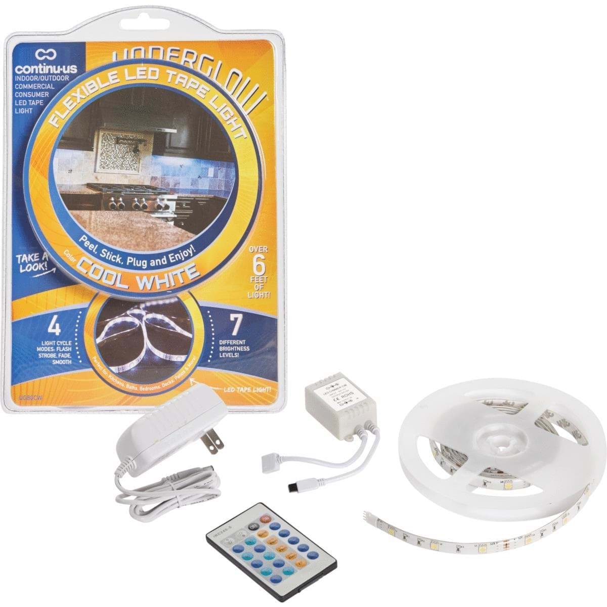 Picture of Continu-us Underglow Plug-In LED Under Cabinet Light Tape