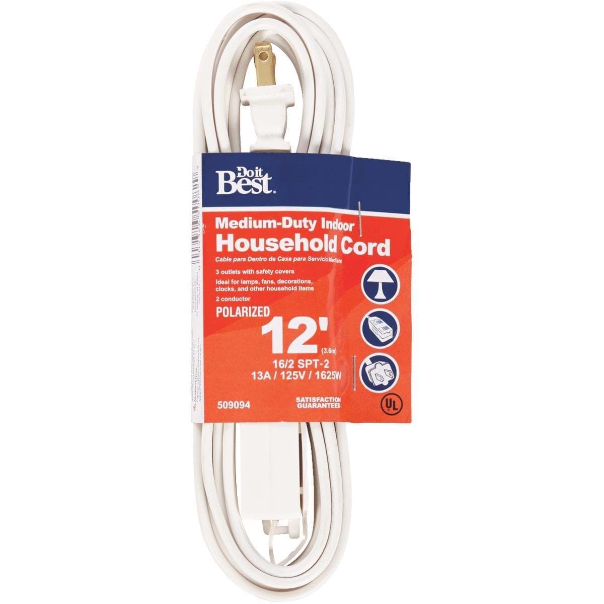 Picture of Do it Best 16/2 Cube Tap Extension Cord