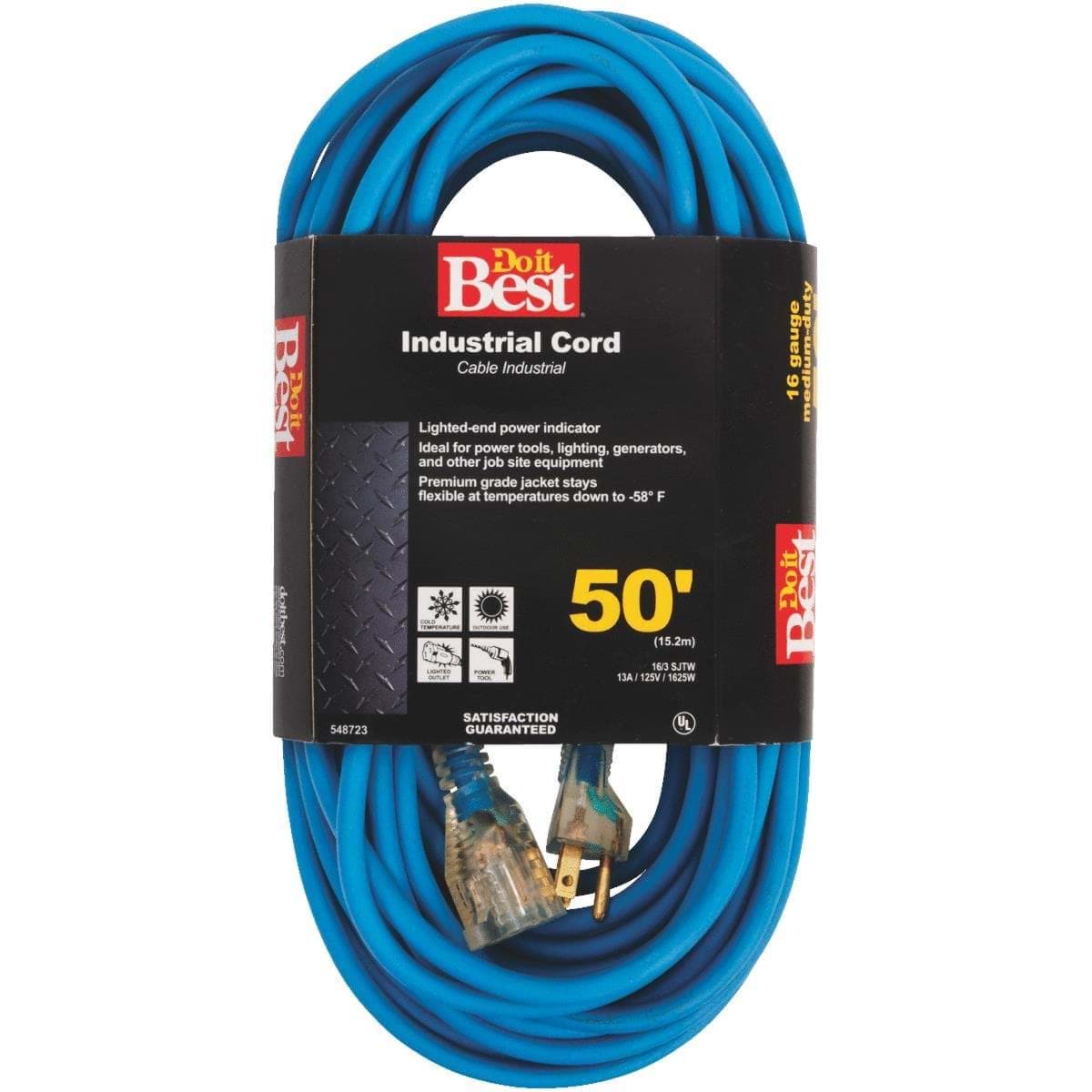 Picture of Do it Best 16/3 Industrial Outdoor Extension Cord