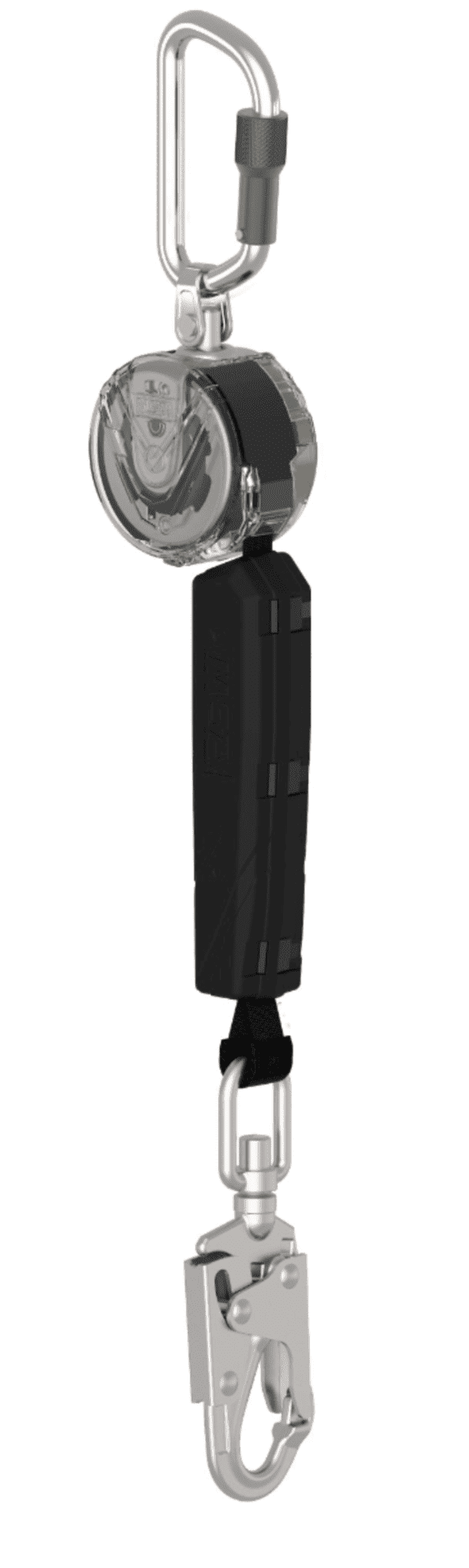 Picture of V-TEC PFL, 10', Single-Leg, 36CS Swivel Snaphook, Aluminum Triple Action Carabiner (top)