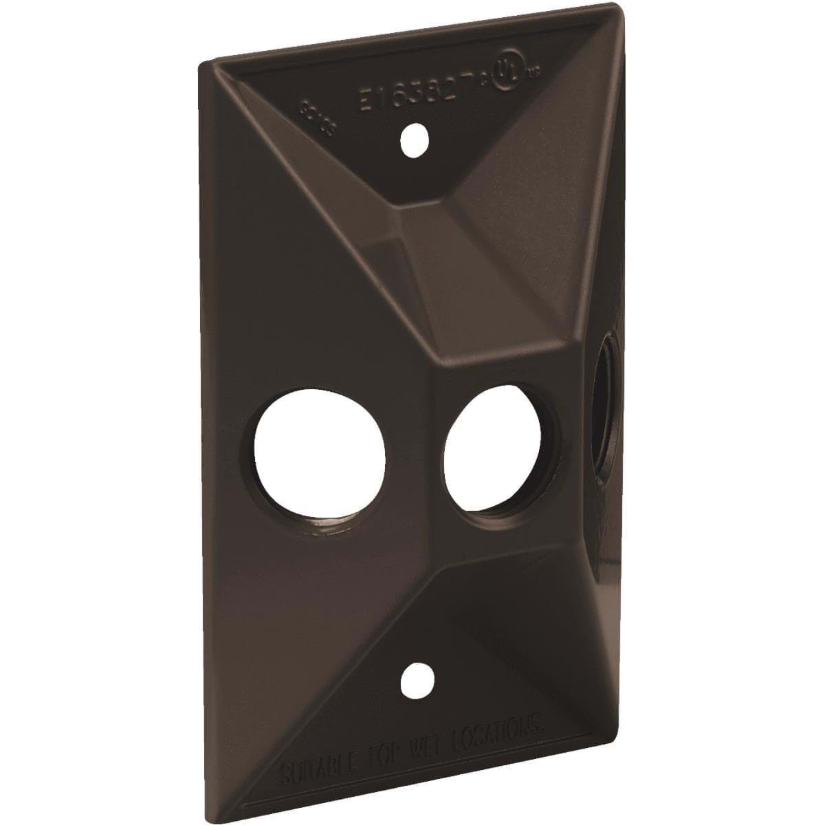 Picture of Bell Rectangular Cluster Weatherproof Outdoor Box Cover