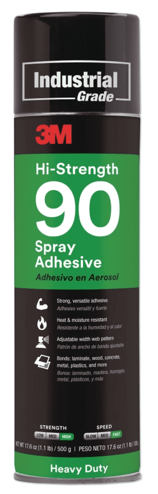 Picture of 3M Hi-Strength 90 Spray Adhesive - 17.6oz