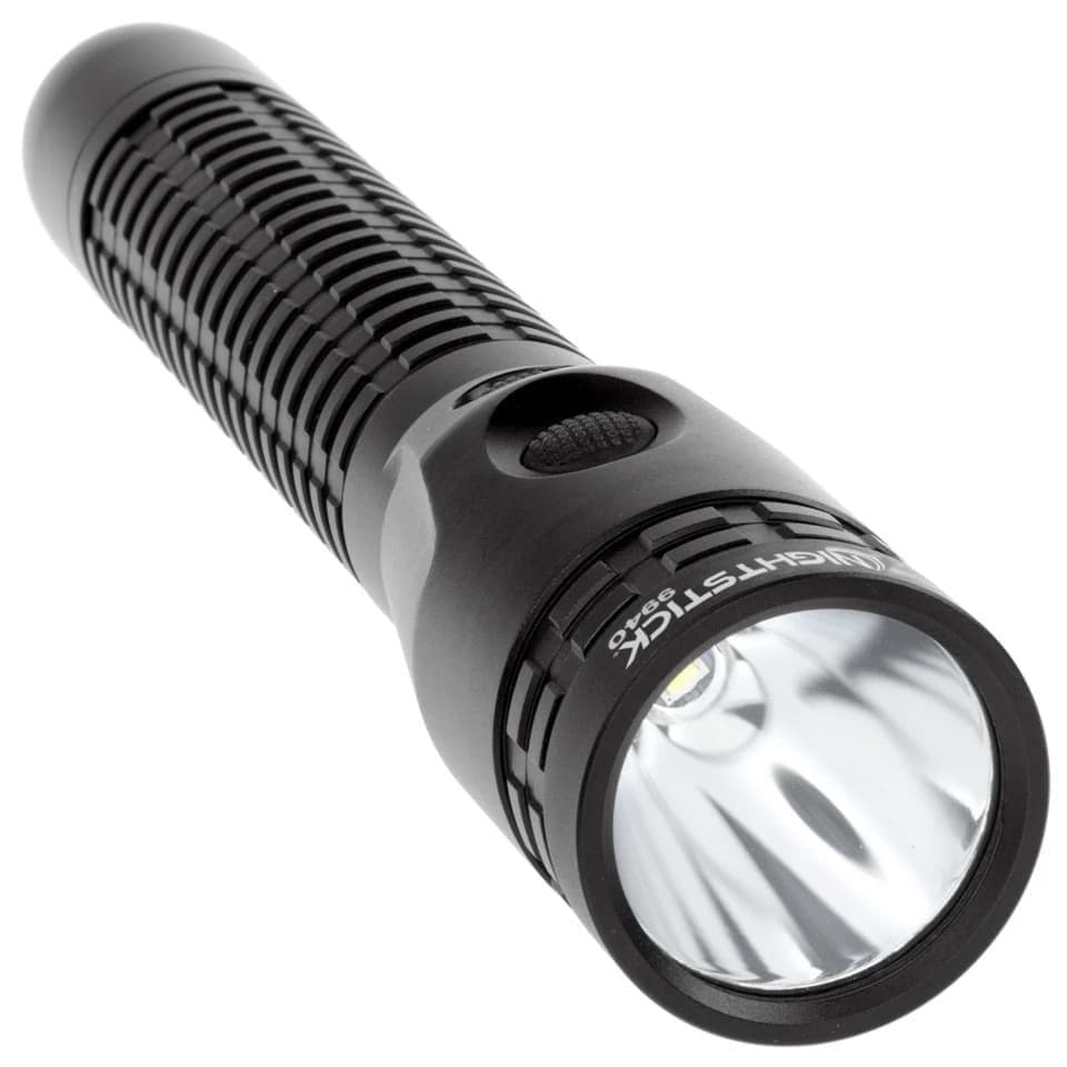 Picture of Metal Flashlight Rechargeable Dual-Light w/ Magnet - Black
