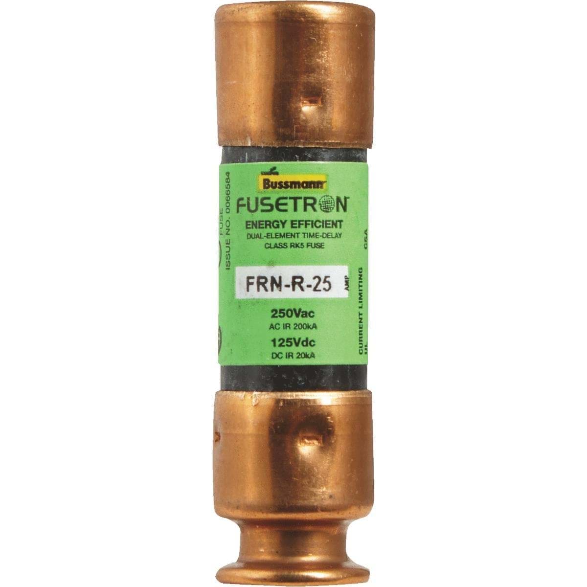 Picture of Bussmann Fusetron FRN-R Cartridge Fuse