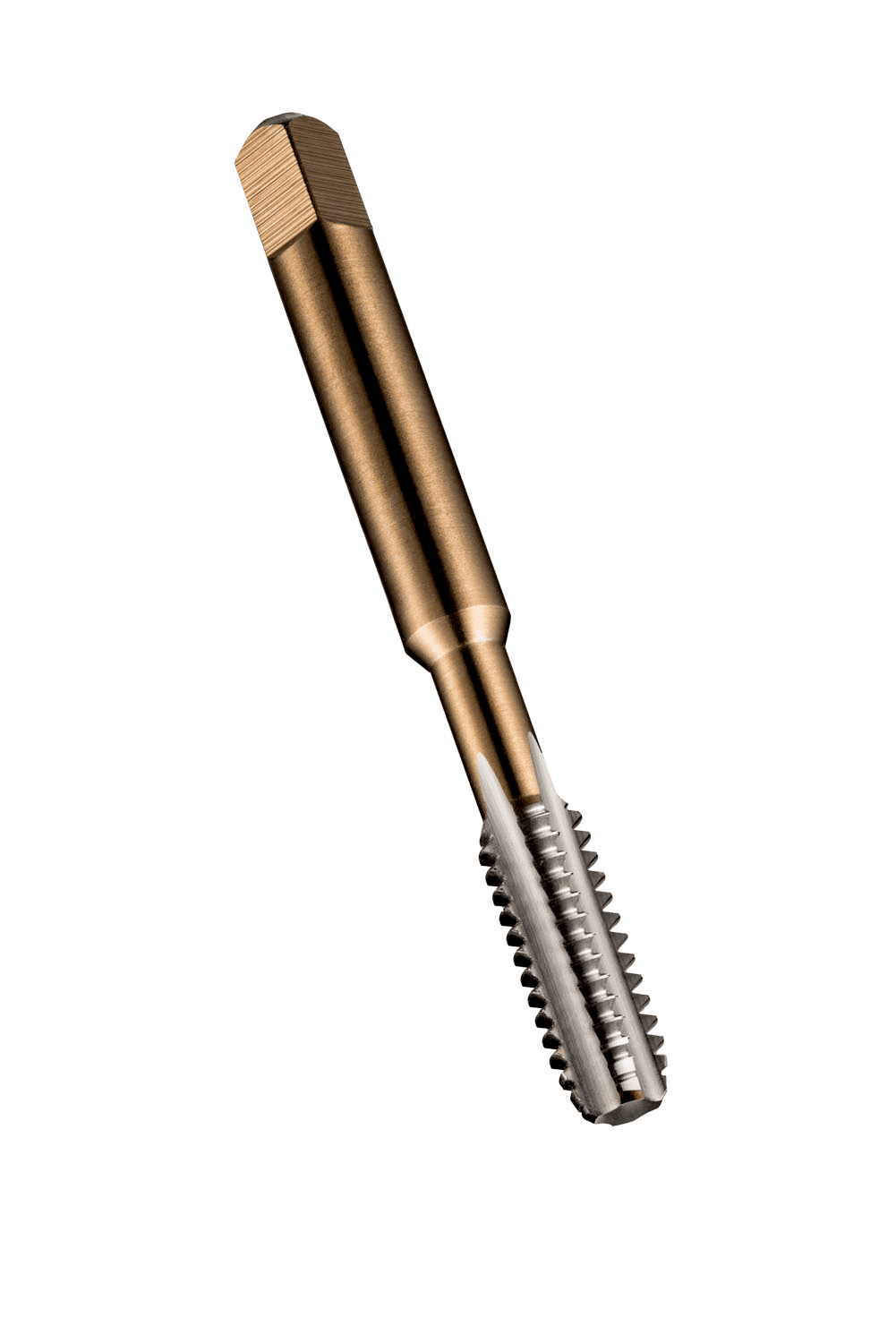 Picture of Straight Flute Tap NO2 with a 4-6xP Second Lead, Thread UNF 5/8" with 18 TPI