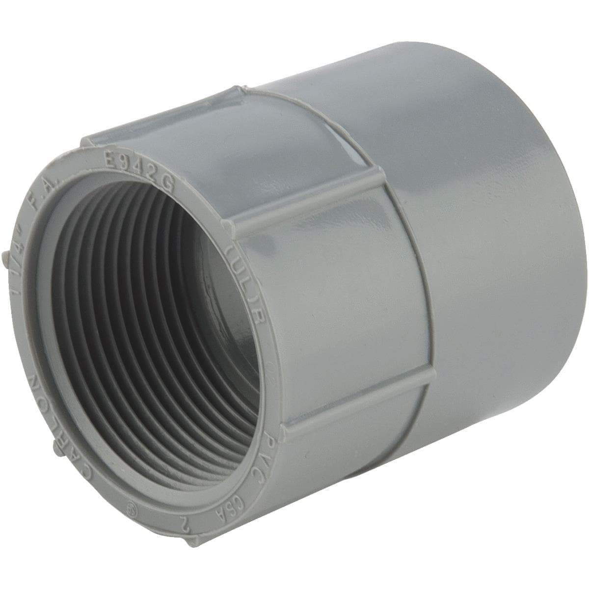 Picture of Carlon PVC Conduit Female Adapter - 1-1/4"